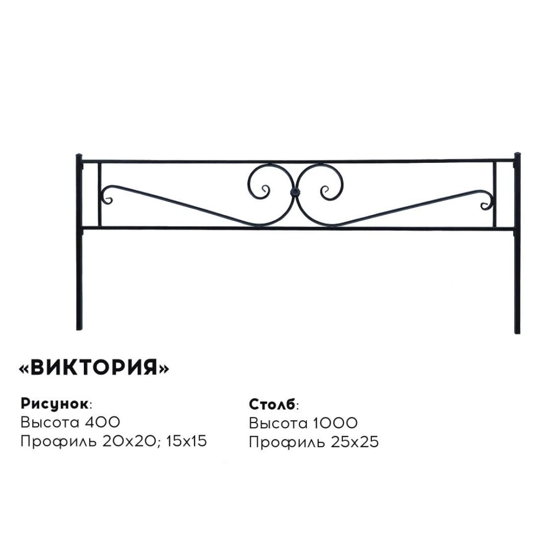 Металлическая ограда 