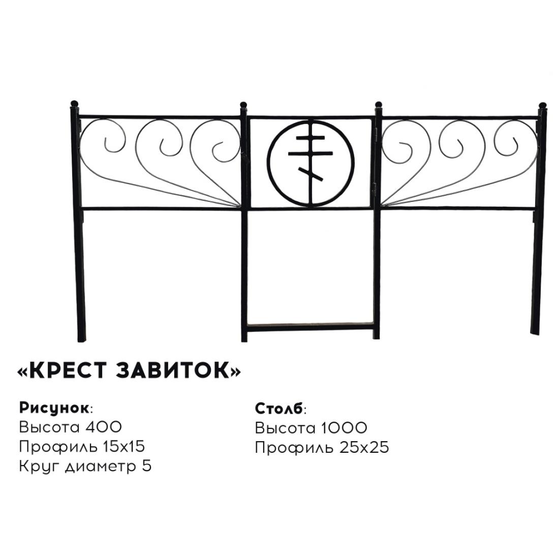 Металлическая ограда 