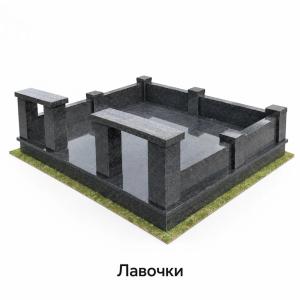 Гранитные цоколя с различными вариантами перекрытий
