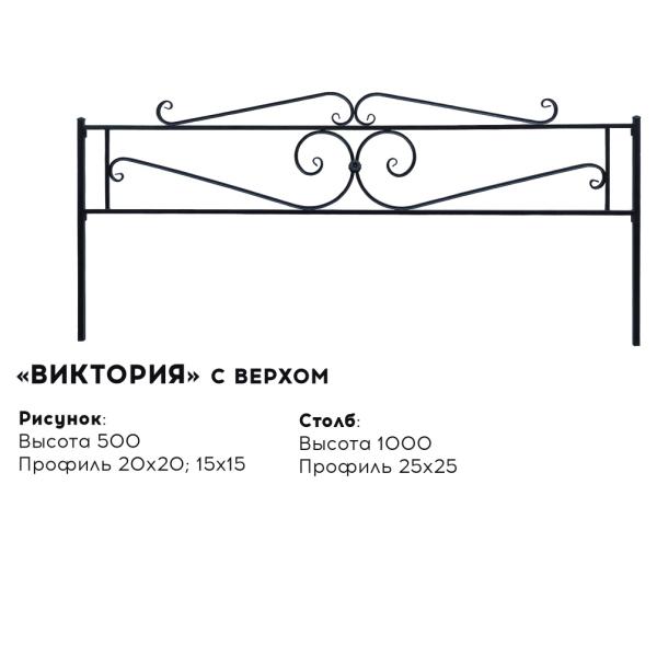 Металлическая ограда 