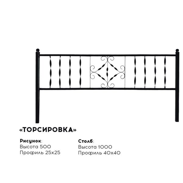 Металлическая ограда 