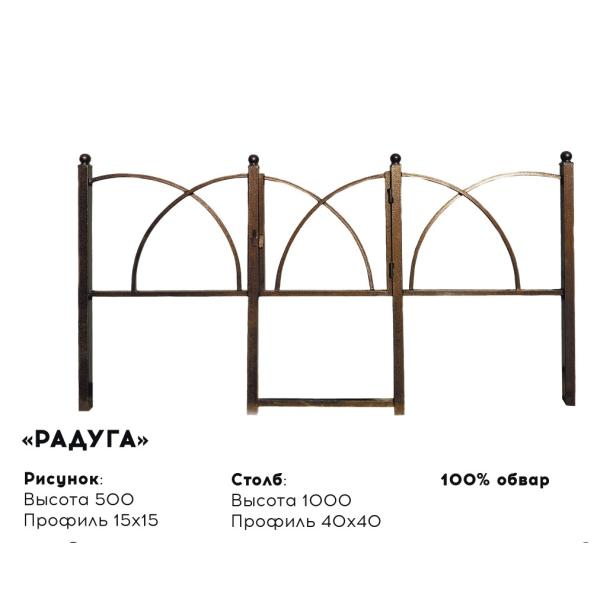Металлическая ограда 