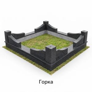 Гранитные цоколя с усеченной балкой - 1