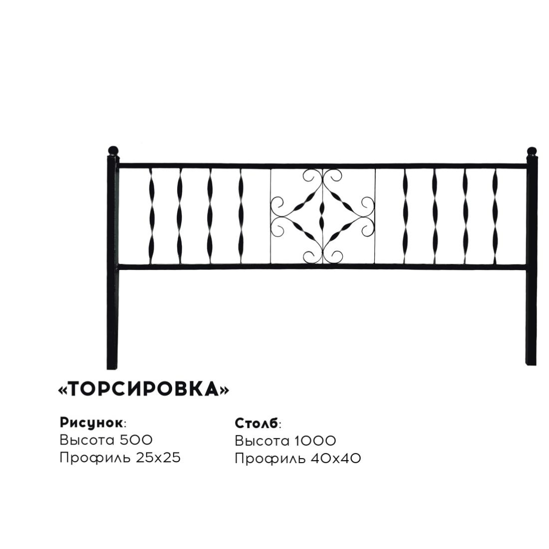 Металлическая ограда 
